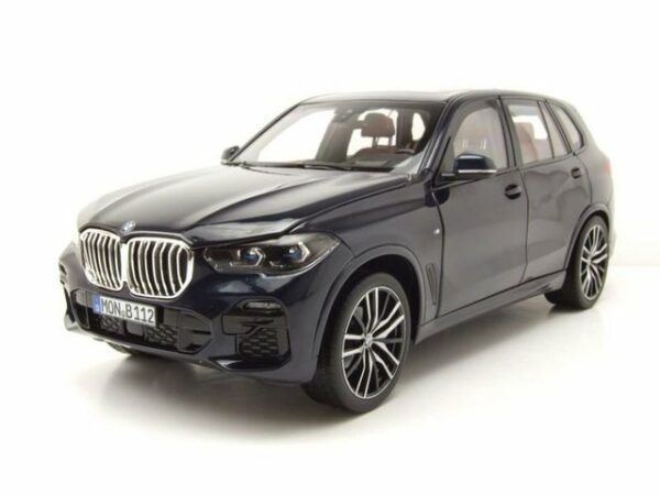 Norev Modellauto BMW X5 2018 blau metallic Modellauto 1:18 Norev