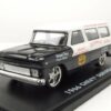 GREENLIGHT collectibles Modellauto Chevrolet Suburban 1966 weiß schwarz Don Garlits Speed Shop Tampa