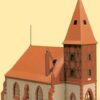 Auhagen Modelleisenbahn-Gebäude Kirche