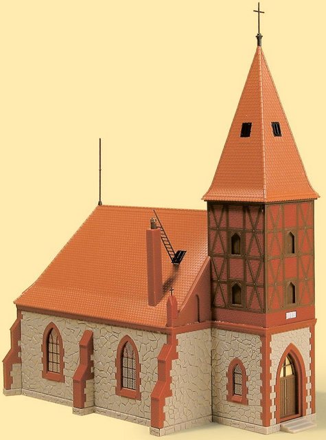 Auhagen Modelleisenbahn-Gebäude Kirche