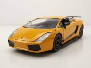 JADA Modellauto Lamborghini Gallardo Superleggera gelb metallic Fast & Furious Modella