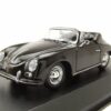 Maxichamps Modellauto Porsche 356 A Cabrio 1956 schwarz Modellauto 1:43 Maxichamps