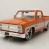 JADA Modellauto Chevrolet C-10 Pick Up 1985 orange grau Modellauto 1:24 Jada Toys