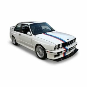 Bburago Modellauto BMW 3 Series M3 1988 (weiß)