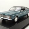 Maxichamps Modellauto Ford Taunus Coupe 1970 grün metallic Modellauto 1:43 Maxichamps