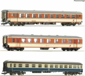 Roco Modellauto Roco 74051 H0 3-tlg. Set 1: Eilzug „E 712“ der ÖBB