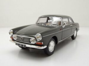 Norev Modellauto Peugeot 404 Coupe 1967 grau Modellauto 1:18 Norev