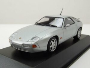 Maxichamps Modellauto Porsche 928 GTS 1991 silber Modellauto 1:43 Maxichamps