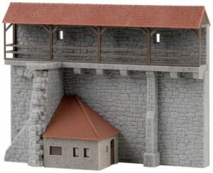 Faller Modelleisenbahn-Set Faller 191790 H0 Altstadtmauer mit Anbau