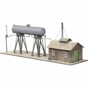 MBZ Modelleisenbahn-Set H0 Dieseltankstelle