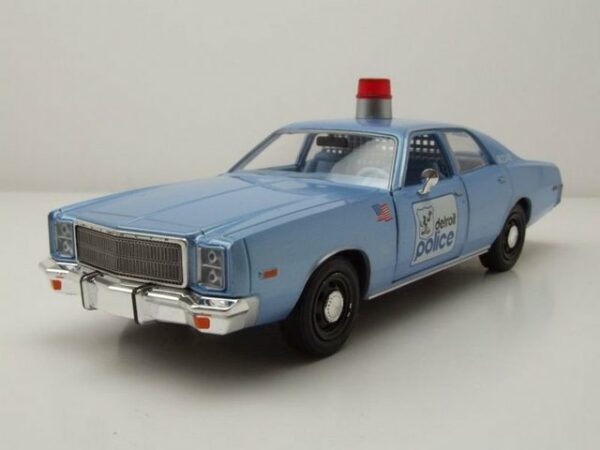 GREENLIGHT collectibles Modellauto Plymouth Fury Detroit Police 1977 Beverly Hills Cop Modellauto 1:24