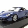 Maxichamps Modellauto Porsche Cayman S 2005 blau metallic Modellauto 1:43 Maxichamps