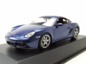 Maxichamps Modellauto Porsche Cayman S 2005 blau metallic Modellauto 1:43 Maxichamps