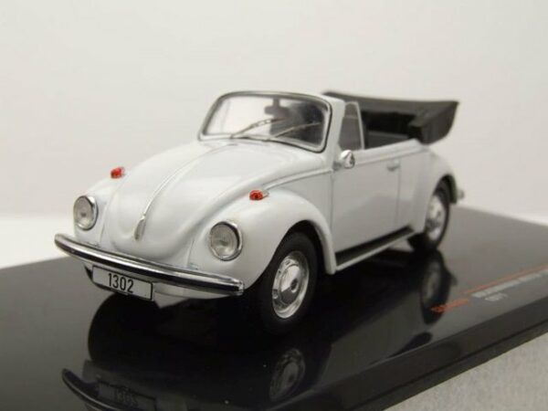 ixo Models Modellauto VW Käfer 1302 LS Cabrio 1971 weiß Modellauto 1:43 ixo models