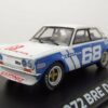 GREENLIGHT collectibles Modellauto Datsun 510 BRE #68 1972 blau weiß Peter Gregg Modellauto 1:43 Greenlig