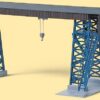 Auhagen Modelleisenbahn-Gebäude Überladekran