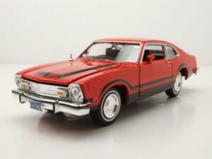 Motormax Modellauto Ford Maverick Grabber 1974 orange Modellauto 1:24 Motormax