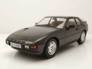 MCG Modellauto Porsche 924 Turbo 1979 dunkelgrau metallic Modellauto 1:18 MCG