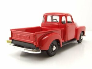 Maisto® Modellauto Chevrolet 3100 Pick Up 1950 rot Modellauto 1:25 Maisto