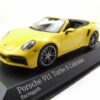 Minichamps Modellauto Porsche 911 992 Turbo S Cabrio 2019 gelb Modellauto 1:43 Minichamps