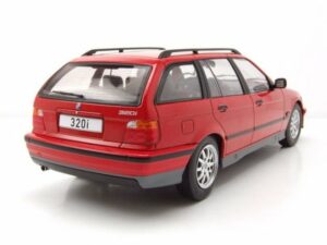 MCG Modellauto BMW 320i 3er E36 Touring Kombi 1995 rot Modellauto 1:18 MCG