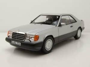 Norev Modellauto Mercedes 300 CE-24 Coupe 1990 silber Modellauto 1:18 Norev