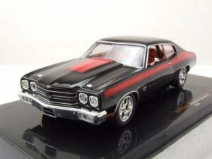 ixo Models Modellauto Chevrolet Chevelle SS 1970 schwarz Modellauto 1:43 ixo models