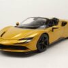 Bburago Modellauto Ferrari SF90 Spider gold Modellauto 1:18 Bburago