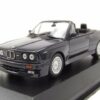 Maxichamps Modellauto BMW M3 E30 Cabrio 1988 blau metallic Modellauto 1:43 Maxichamps