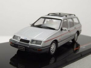 ixo Models Modellauto Ford Sierra Ghia Estate Kombi 1988 silber Modellauto 1:43 ixo models