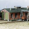Auhagen Modelleisenbahn-Set Auhagen 11 355 H0 Lokschuppen