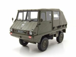 Schuco Modellauto Steyr Puch Haflinger ÖBH Militär oliv grün Modellauto 1:18 Schuco