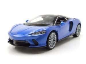 Welly Modellauto McLaren GT 2020 blau metallic Modellauto 1:24 Welly