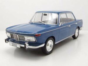 MCG Modellauto BMW 2000 1966 dunkelblau Modellauto 1:18 MCG