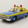 GREENLIGHT collectibles Modellauto Dodge Monaco 1974 gelb blau New York State Police Modellauto 1:24