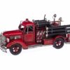Aubaho Modellauto Feuerwehrauto Modellfahrzeug Feuerwehr Modell Auto Blech Antik-Stil 41cm