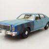 GREENLIGHT collectibles Modellauto Plymouth Fury 1977 blau Hunter TV-Serie Modellauto 1:24 Greenlight