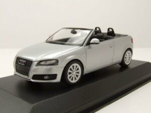 Maxichamps Modellauto Audi A3 Cabrio 2007 silber Modellauto 1:43 Maxichamps