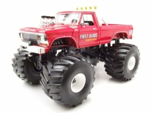 GREENLIGHT collectibles Modellauto Ford F-250 Monster Truck First Blood 1978 rot 68 inch-Reifen Modellaut