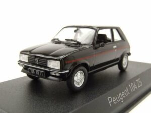 Norev Modellauto Peugeot 104 ZS 1979 schwarz Modellauto 1:43 Norev