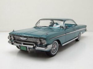 Sun Star Modellauto Chevrolet Impala Sport Coupe 1961 türkis Modellauto 1:18 Sun Star