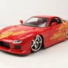 JADA Modellauto Mazda RX-7 1995 JLS orange Fast & Furious Modellauto 1:24 Jada Toys