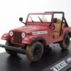 GREENLIGHT collectibles Modellauto Jeep CJ-7 A-Team 1981 rot Modellauto 1:43 Greenlight Collectibles