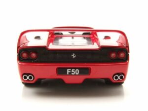 KK Scale Modellauto Ferrari F50 Hardtop 1995 rot Modellauto 1:18 KK Scale