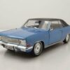 Whitebox Modellauto Opel Diplomat A V8 Coupe 1965 blau metallic schwarz Modellauto 1:24