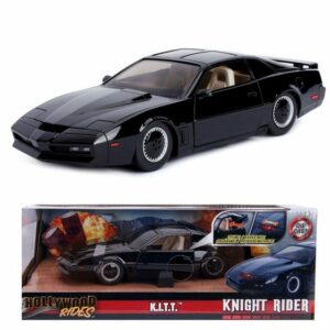 JADA Modellauto Knight Rider Kitt mit Licht Modellauto 1982 Pontiac Firebird Jada 1:24