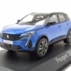 Norev Modellauto Peugeot 3008 GT Black Pack 2021 blau Modellauto 1:43 Norev