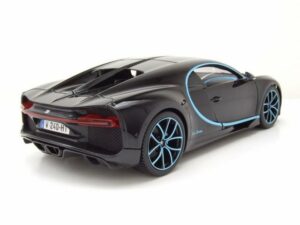 Maisto® Modellauto Bugatti Chiron 42 Sekunden Weltrekord 2016 schwarz Modellauto 1:18