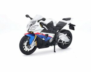 Maisto® Modellmotorrad Modellmotorrad - BMW S 1000 RR (weiß-blau