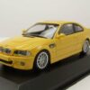 Maxichamps Modellauto BMW M3 E46 Coupe 2001 gelb Modellauto 1:43 Maxichamps